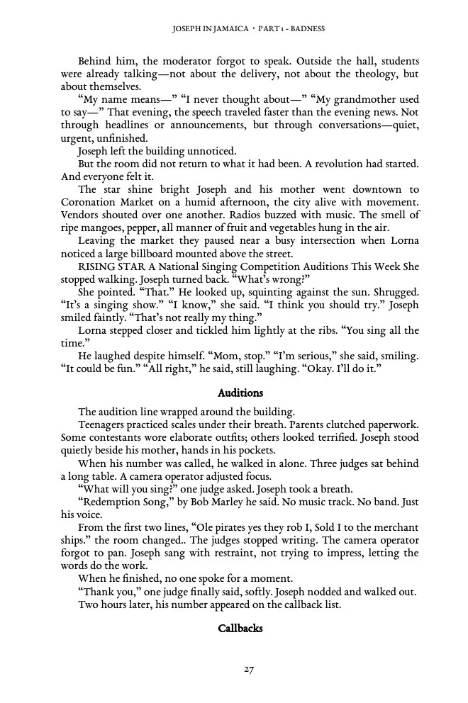 Joseph In Jamaica — page 29