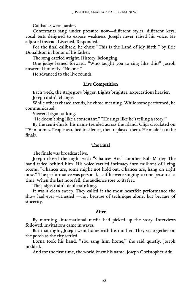 Joseph In Jamaica — page 30
