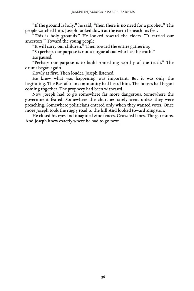 Joseph In Jamaica — page 38