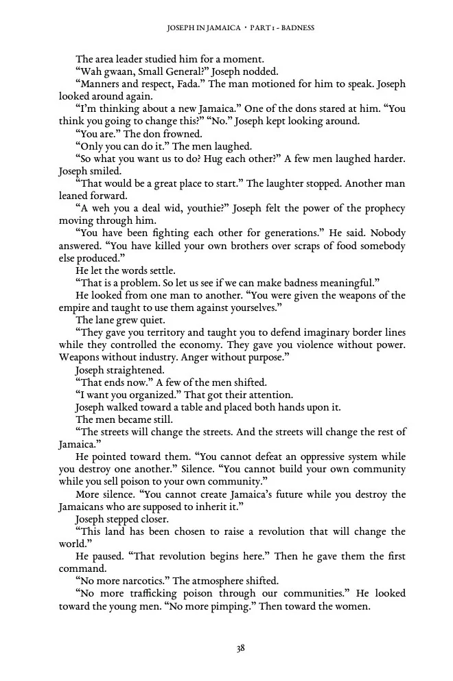 Joseph In Jamaica — page 40